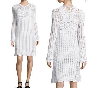 Isabel Marant Etoile Cream Harriet Crochet Dress 34